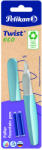 Pelikan Stilou twist eco m ambidextru culori asortate blister (822244)