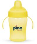 Pine Natura itatópohár kólika ellen 6+ hó szivárvány sárga 240 ml