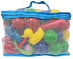 Plastica Пластмасови топки с пате и въдица, 62бр, 6см (91654)
