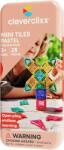 Cleverclixx Магнитен строителен комплект Mini Tiles Pack Pastel - 28 бр (CLEVER_CC-1027)