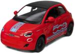 Kinsmart Mașinuță metalică Kinsmart Livery Edition - Fiat 500e, 1: 28, roșu (54137)