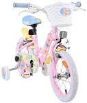 E & L Cycles Bicicletă pentru copii cu roți ajutătoare E&L cycles - Disney Stitch, 14'', roz (20569-FW14)