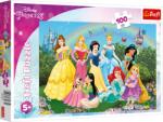 Trefl Puzzle Trefl de 100 piese - Prințesele Disney (16449) Puzzle