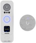 Ubiquiti Kit videointerfon IP cu camera duala Ubiquiti UniFi G4 Doorbell Pro, 5MP + 8MP, AI Detection, PoE, sonerie interior, alb (UVC-G4 DOORBELL PRO POE KIT-WHITE)