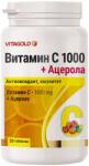 Vitagold Vitamina C 1000 + Acerola, 30 tablete, Vitagold