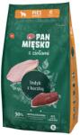  PAN MĘSKO fűszernövényekkel pulykával és kacsával M - száraz kutyatáp - 9kg