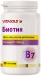 Vitagold Biotină, 5000 g, 30 tablete, Vitagold
