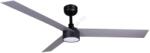 Faro Barcelona Faro 34287wt1s-led Вентилатор с димер cruiser xl 18w/230v cct (регулируема цветна температура), диаметър 160 см, сив/черен wt + ДУ (fa34287wt1s)