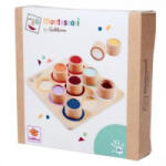 Eichhorn : Montessori fa oktató játék 10 db-os - Formaillesztő tábla (100006005) (100006005)