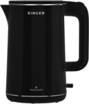 Singer Fierbător electric Singer - WK-15030 PBL, 2200W, 1, 5 l, neagră (15030 PBL) Fierbator