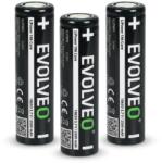 EVOLVEO LiPower 186 Core 2500 Li-ion 18650 akkumulátor 3.7V 2500mAh 3db LIP-1862C-3 (LIP-1862C-3)