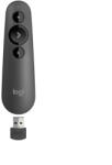 Logitech R500 Laser Presenter vezeték nélküli prezentációs távirányító, szürke-fekete (910-005843) (910-005843)