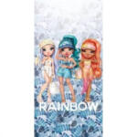 Halantex Rainbow High: Fürdőlepedő - 70 x 140 cm, 100% pamut (RBH-1831T) (RBH-1831T)