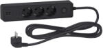 Schneider Electric Prelungitor 3x2P+E +intrerupator+2USB cablu 3m antracit Schneider ST943U3B (ST943U3B)