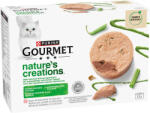 Gourmet 48x85g Gourmet Nature's Creations lazac & zöldbab pástétom nedves macskatáp 3+1 ingyen