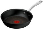 Tefal Tigai si seturi Tigaie Tefal Excellence+ G3300553, 26 cm, invelis antiaderent, tehnologie FUSIONCORE, Thermo-Signal, maner nituit, aluminiu, inductie, negru - vexio