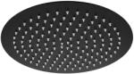 Rea JS-P014B kerek fejzuhany 30 cm, matt fekete REA-P8603 (REA-P8603)