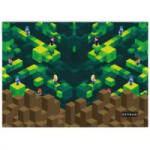 KARTON P+P Playworld műanyag irattartó tasak, patentos, A4 (8-96225) (8-96225) - aqua