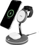 Ttec Wireless зарядно - стойка ttec AirCharger Trio M MagSafe Comp. 3in 1 iPhone + Apple Watch + AirPods Wireless Fast charger