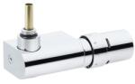 Danfoss VHX-MONO termosztatikus radiátorszelep készlet (Sarok), króm (013G4285)