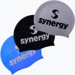 Synergy Úszó sapka Synergy Silicone Swim Cap 3-Pack black/blue/silver
