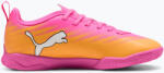 PUMA Gyerek focicipő PUMA Ultra 6 Play It Jr poison pink/puma wht/sun stream/bright aqua/puma blk