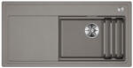 BLANCO ETAGON XL 6 S egymedencés, 100x51 cm-es gránit mosogató, csepegtetőtálcával, lefolyószabályozóval, tartufo 528098 (528098)
