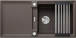 BLANCO Adira XL 6S-F Silgranit 99x49 cm mosogató acél ráccsal és távműködtetővel, kávé 527632 (527632)