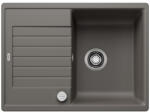 BLANCO Zia 45 S Compact Silgranit 68x50 cm mosogató csepegtetővel és excenterrel, vulkánszürke 527379 (527379) - szaniteresklimacenter