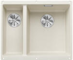 BLANCO Subline 340/160-U két medencés gránit mosogató 55, 5x46 cm, jobbos / törtfehér 527163 (527163)