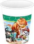  Mancs Őrjárat Dino Movie papír pohár 8 db-os 250 ml FSC (PNN98798) - aprotalpak