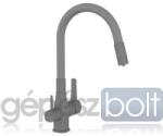 INVENA Glamour szürke vízszűrős konyhai csaptelep flexibilis kifolyócsővel (BZ-02-F05-V)