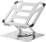 Wozinsky HardStand 360°-ban Forgatható Laptop / Tablet Állvány - Ezüst (WDCX-X19-AB)