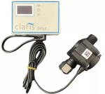 Everpure Claris Scout Átfolyásmérő - 3/8" BSP, Digitális kijelző - Vízlágyító rendszerekhez (4339-34) (4339-34)