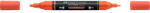 Faber-Castell Akril marker kétvégű MULTIMARK 115 Faber-Castell narancs (FC185915) - tintasziget