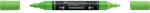 Faber-Castell Akril marker kétvégű MULTIMARK 112 Faber-Castell levélzöld (FC185912) - tintasziget