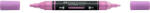 Faber-Castell Akril marker kétvégű MULTIMARK 119 Faber-Castell világos magenta (FC185919) - tintasziget