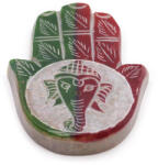 AwGift Szappankő Hamsa Füstölő Állvány 9x6cm -Ganesha