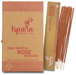 Ispalla füstölőpálcika - Palo Santo és rózsa, 12 db-os csomag (12 x 13 g)
