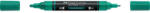 Faber-Castell Akril marker kétvégű MULTIMARK 358 Faber-Castell smaragdzöld (FC185958) - tintasziget