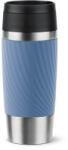 Tefal Termos Tefal Travel Mug Classic N2024510, 0.36 L, pastrare la rece 12 ore, pastrare la cald 6 ore, albastru & argintiu - pcone