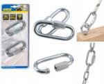 Kinzo 188. Kinzo karabiner szett 10 mm 2db gyors acél láncszem 500 kg (2082477)