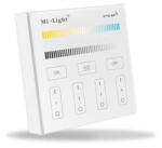 Mi-Light 4 zónás Fali Panel Rádiófrekvenciás Dimmerhez Fehér, CCT Ledszalaghoz (Távirányító) (CON 782 2984)