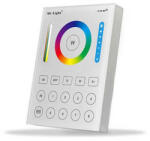 Mi-Light 8 zónás Fali Panel Rádiófrekvenciás Dimmerhez Fehér, RGB, RGBW, CCT Ledszalaghoz (Távirányító) (CON 782 2981)