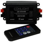 CONLIGHT Távirányítós Rádiófrekvenciás Dimmer 11 Gombos Fehér Ledszalaghoz (Vezérlő+Távirányító) (CON 782 3089)