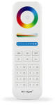 Mi-Light 8 zónás Távirányító Rádiófrekvenciás Dimmerhez Fehér, RGB, RGBW, CCT Ledszalaghoz (Távirányító) (CON 782 2982)