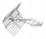 Fagor DVB-T2 antenna Rhombus aktív-passzív 17/34 dB (RHOMBUS)