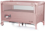 Chipolino Relax Tiger multifunkciós utazóágy - pink powder - babamamakozpont
