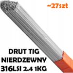 Tysweld Hegesztőhuzal Tig Inox 316LSi 2, 4mm 1KG Rozsdamentes acélhoz (T16W.080)