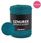 Kokonki Prémium pamut zsinór by Kokonki 5mm tekercs 100m sötét smaragd